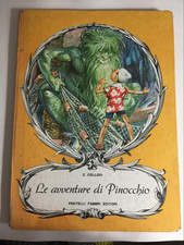 Les Aventures De Pinocchio C.Collodi Illustrations MARAJA Frères Fabri Éditeurs