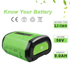 56v 0ah ion batterie - 56v, pour