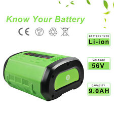 56V 9,0Ah Li-ion Batterie Pour EGO BA1400T BA4200 BA2800 ST1502LB CS1604 LB4800
