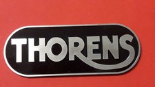 logo THORENS aluminium