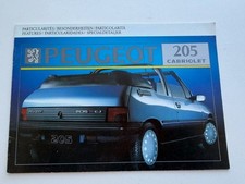 PEUGEOT 205 Cabriolet CTI CJ