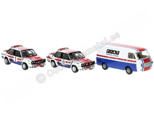 1974 set fiat 131 abarth - fiat,