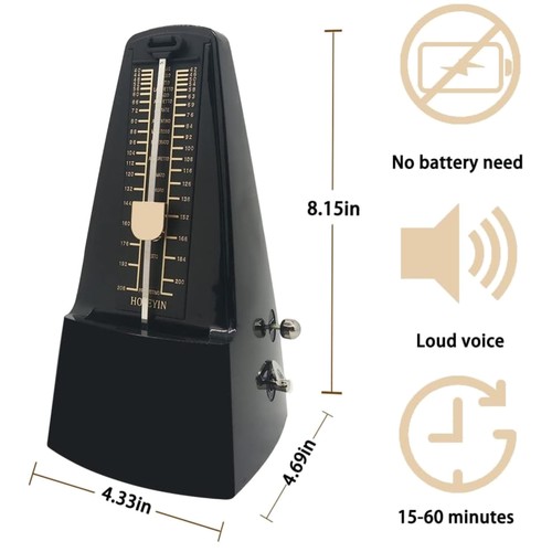 Precise mechanical metronome - precise,
