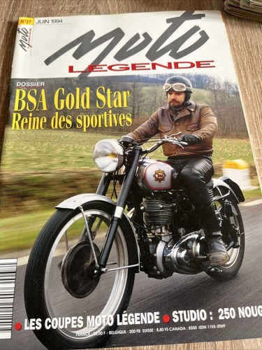 Moto legende bsa gold - bsa, star