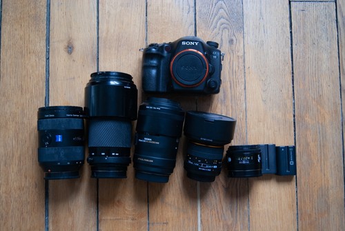 Sony a99 objectifs 14 - sony, à