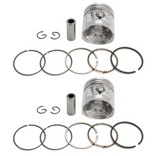 2 pièces kit piston achevé 44.50mm Pour Honda CA125 CM125 CD125T CBT125 82-99 A