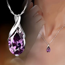 Collier en zirconium pour