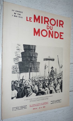 Miroir monde 114 1932 - miroir, #114