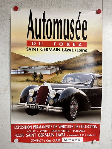 Rare affiche ancienne musee - ancienne,