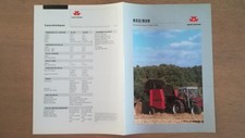 BROCHURE TRACTEUR presse Massey ferguson