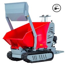 Minidumper hydrostatique à chenilles avec pelle 80KG benne HRD500HSE