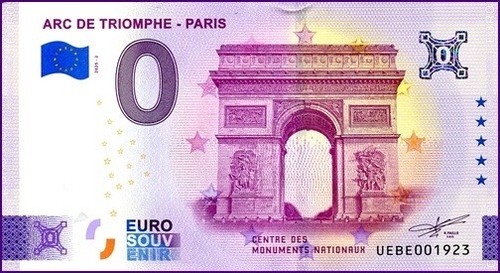 Arc triomphe paris - de, /