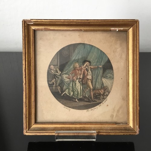 Gravure galante aquatinte - galante,