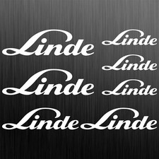 Linde autocollant sticker