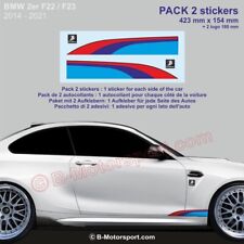 2er BMW M-Power Farben Aufkleber sticker F22 F23 F44 G42 M2