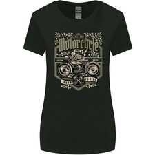 Moto Custom Motard Moto Femmes Plus Large Coupe T-Shirt