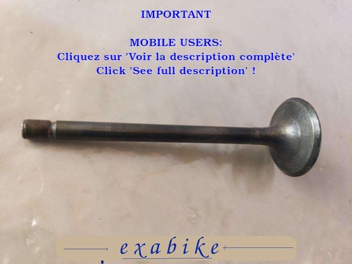 Soupape admission pour honda - pour,