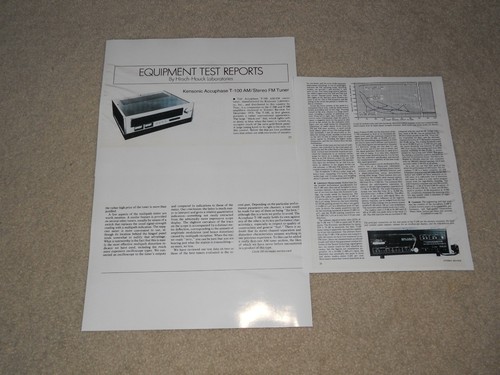 Accuphase 100 super tuner - t-100,