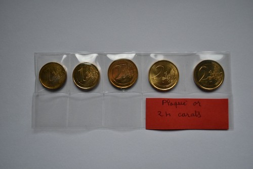 Pieces plaqué 24 carats - 24,