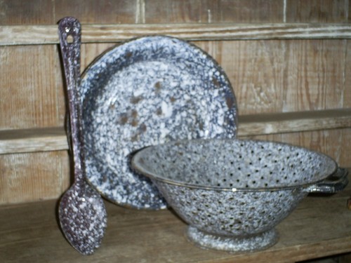 Antique enamelware - antique,