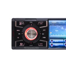 Lecteur MP5 Clémentine 9545 écran 1DIN, 4 pouces, 50 W x 4, Bluetooth, radio FM,