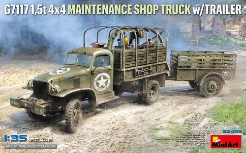 Miniart camion atelier - miniart, d'atelier