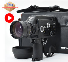 Lire [Exc + 5 avec étui] Nikon R10 Super 8mm Film Movie Cinema Camera du JAPON
