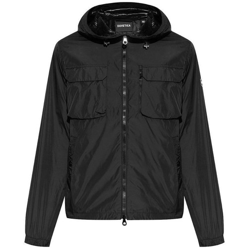 Duvetica veste capuche logo - veste,