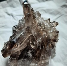 Druse de quartz fumé 197