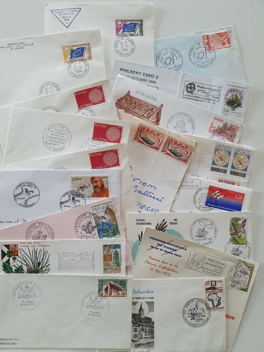 Enveloppes 1er jour - 1er,