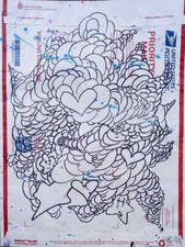 QUIK Marker sur Enveloppe Double Face Signé SEEN/DAZE/FUZZ/PART/T-KID/FUTURA/CES