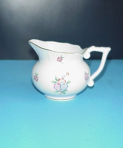 Herend creamer flowers - herend,