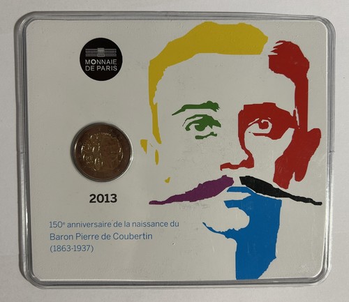 Coincard 150 ans coubertin - -,