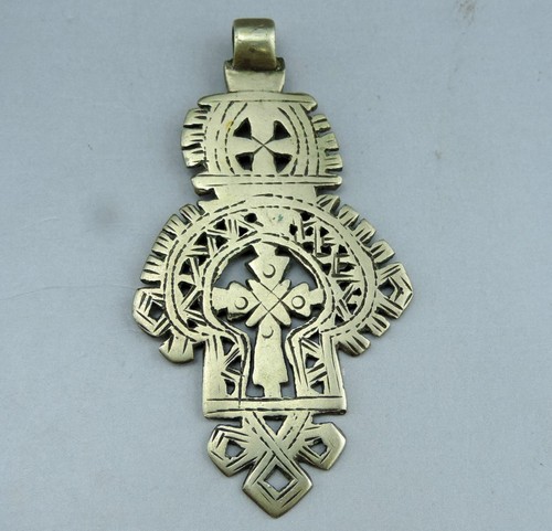 Ancienne croix copte - ancienne, ethiopie