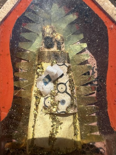 Reliquaire vierge noire - &,