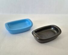 2 BAIGNOIRES BLEUE ET GRISE BEBE PLAYMOBIL...