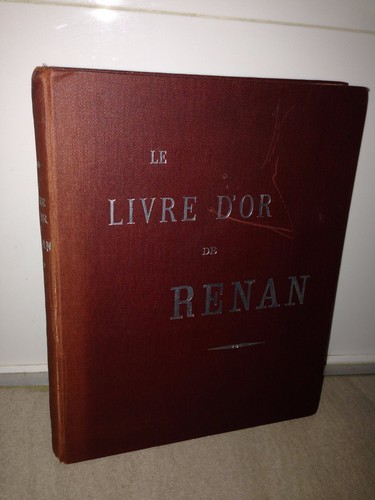 Livre renan 1903 - le, /