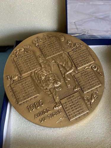 Médaille année tigre - médaille,