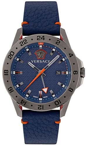 Versace montre bleu - versace,