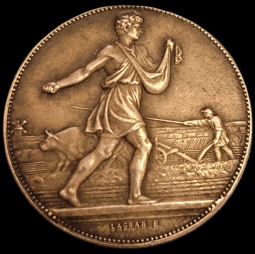 Médaille comice agricole - comice, et