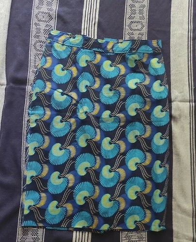 Wax jupe crayon taille xl - wax, .