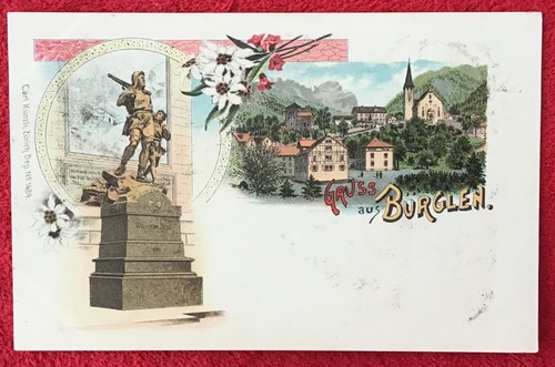 Suisse gruss aus burglen - suisse,