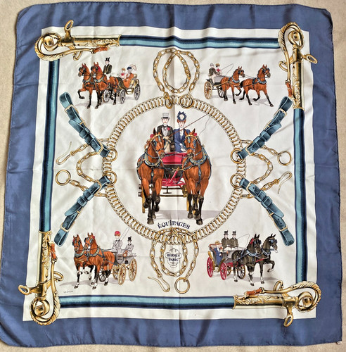 Foulard hermès twill - foulard, 100%