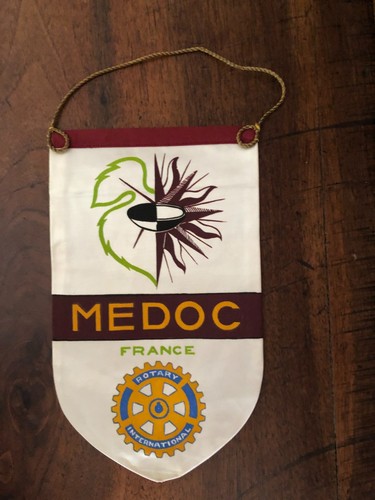 Ancien fanion rotary club - ancien, du