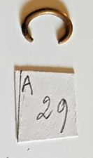 Bélière en métal montre à