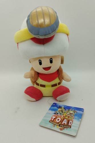 Peluche captain toad - toad, officiel