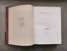 Mireille poème provençal de Frédéric Mistral 25 gravures par Eugène Burnand 1884