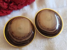 duo gros boutons vintage coeur