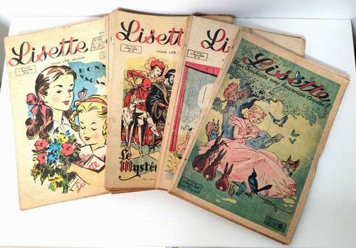 Lot revues lisette année - lot,