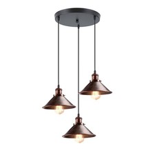 3 Lampes Suspension Luminaire